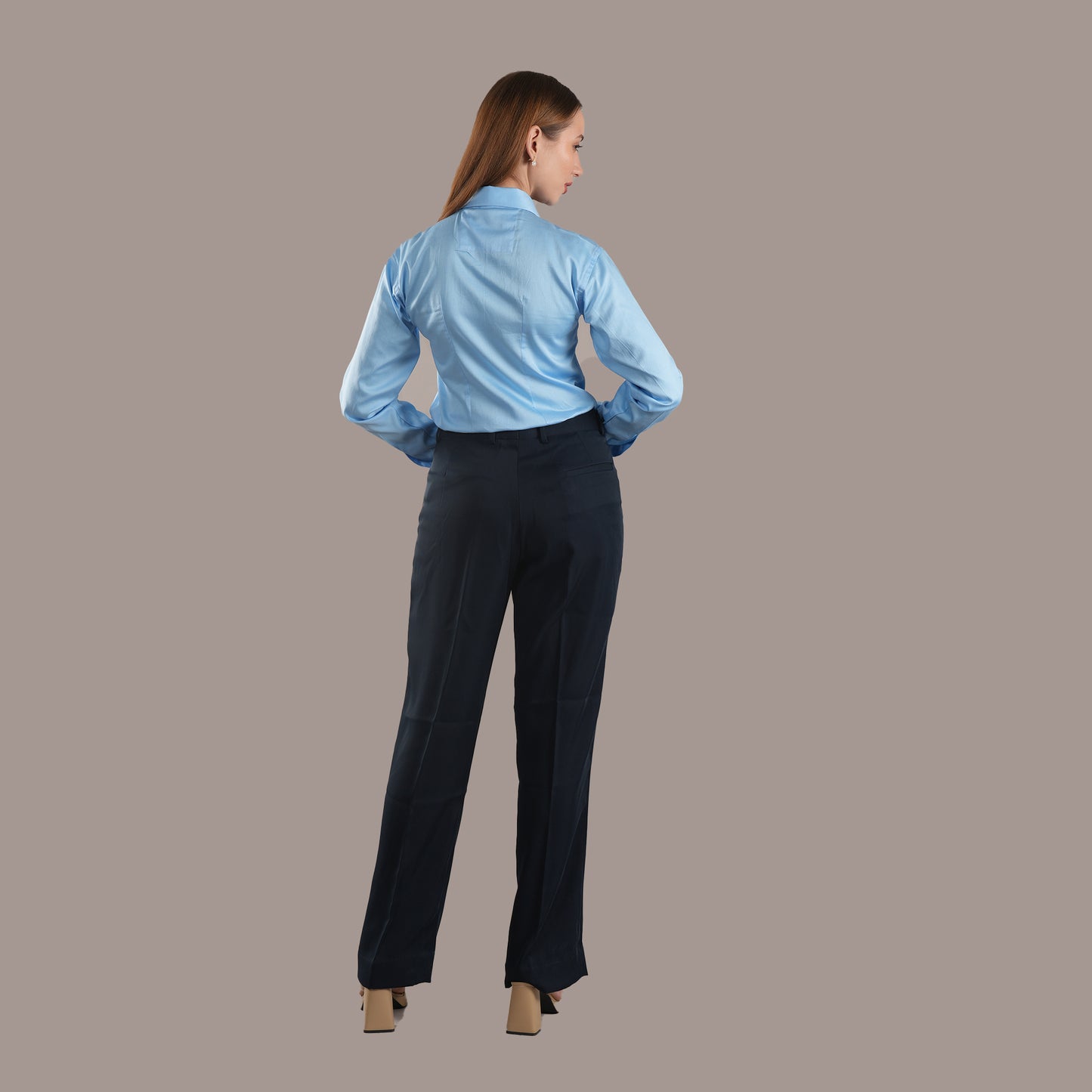 Skyline Serenity – Women’s Tailored Shirt by Stylus Aeternum