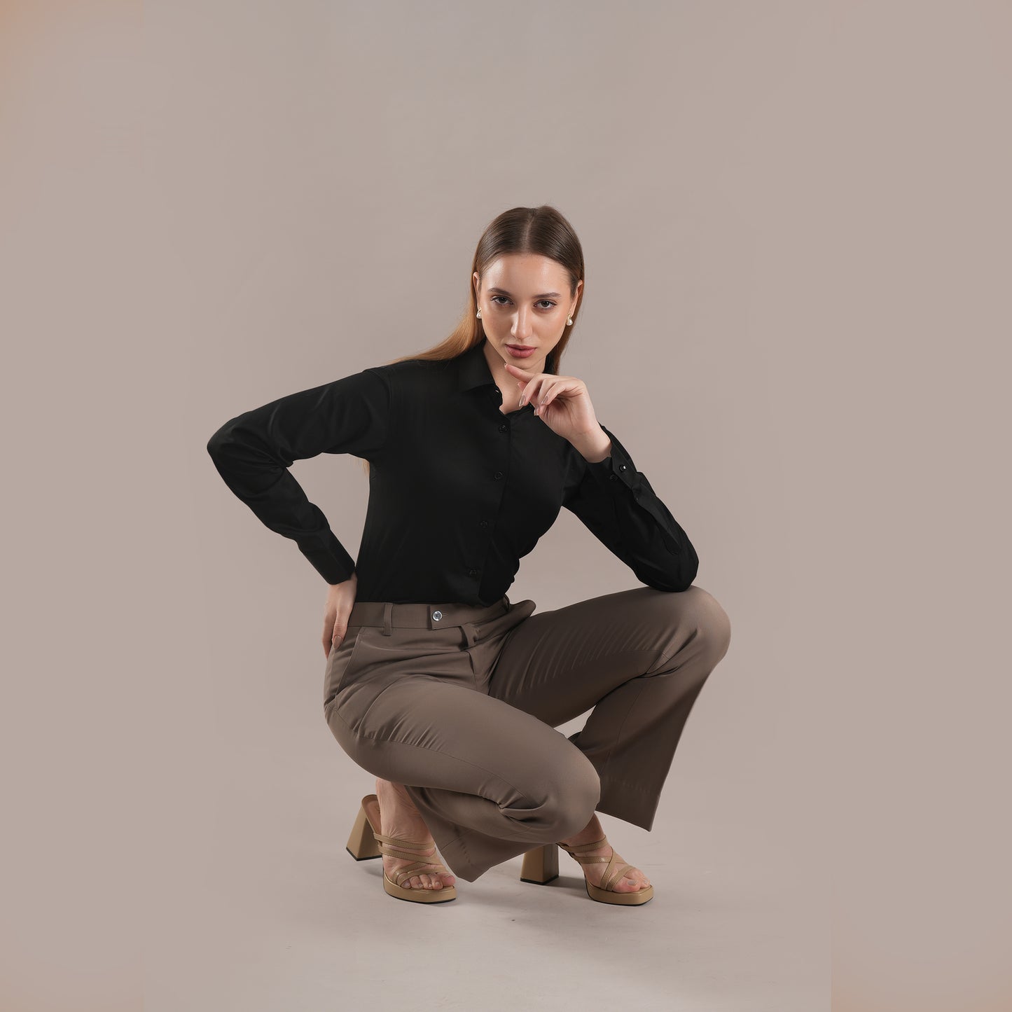 Sandstone Dune – Women’s Bell-Bottom Pant