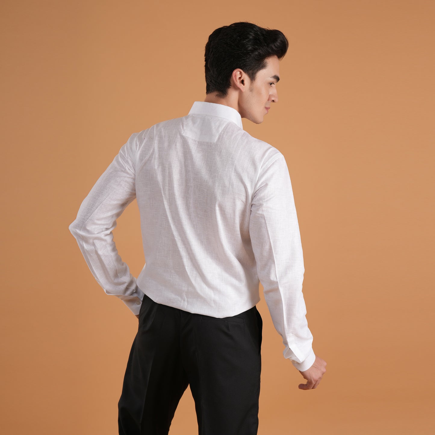 The Monarch White Shirt by Stylus Aeternum