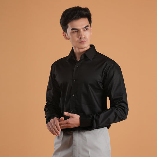 The Noir Authority Shirt by Stylus Aeternum