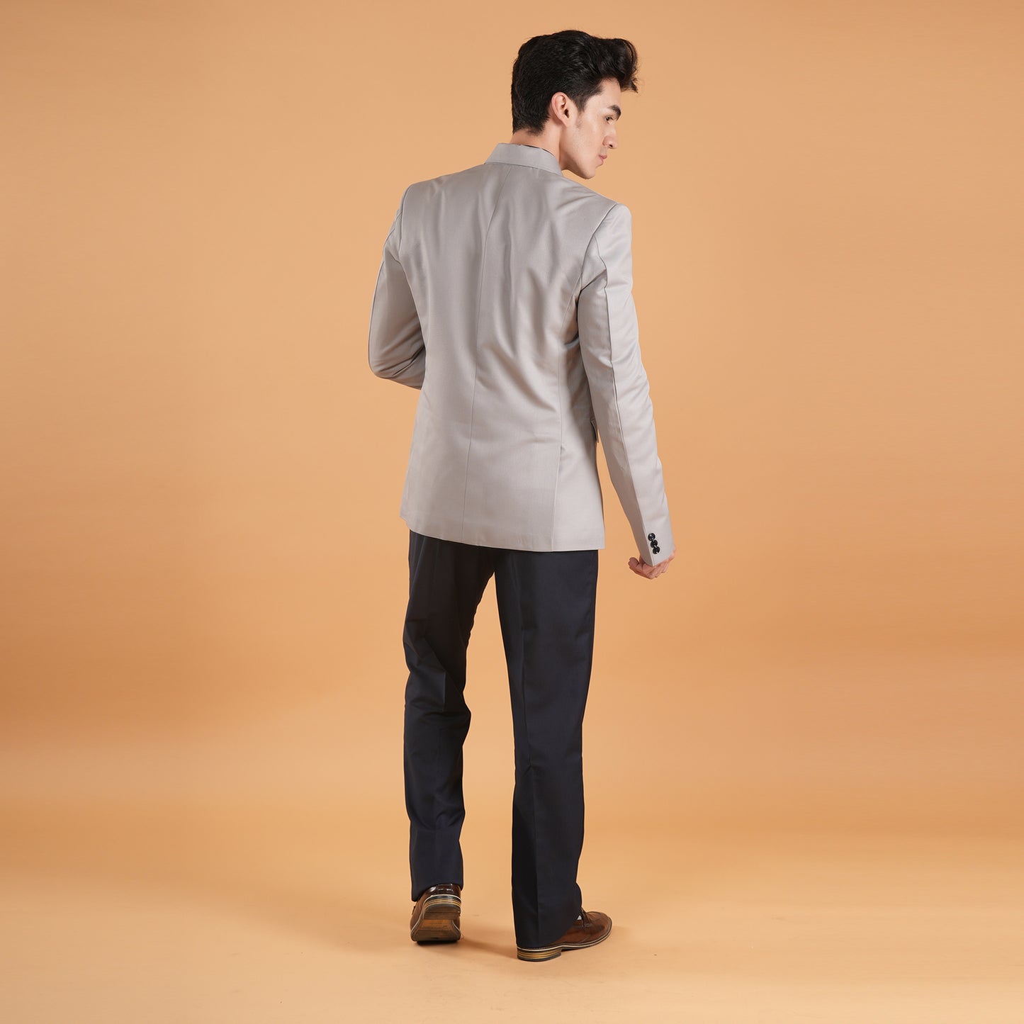 Lunar Legacy – Double-Breasted Suit by Stylus Aeternum