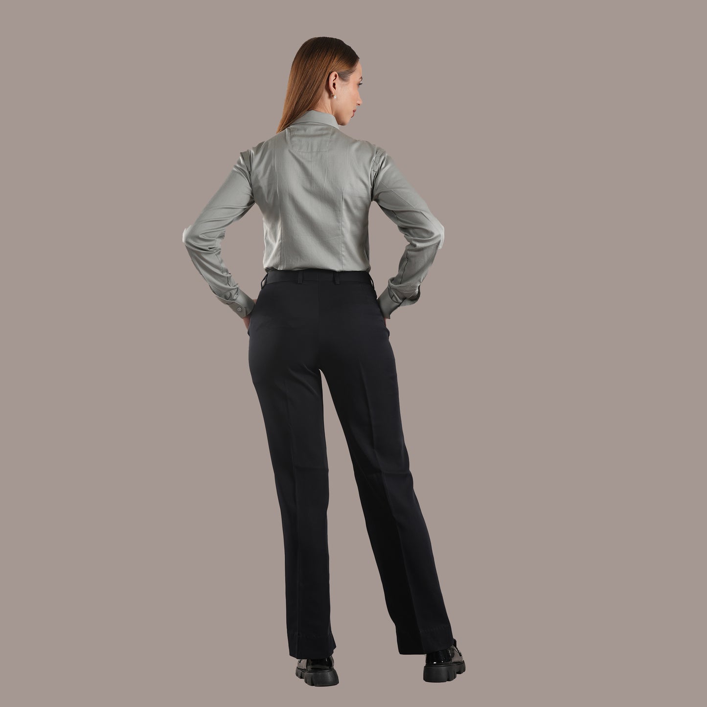 Cloud Sage – Women’s Tailored Shirt by Stylus Aeternum