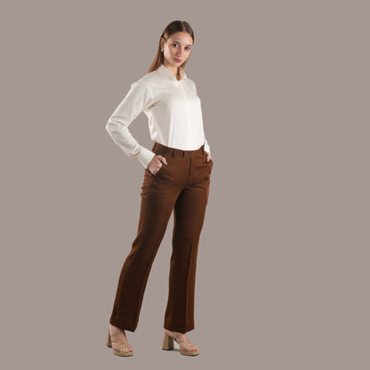 Mocha Ember – Women’s Bell-Bottom Pant