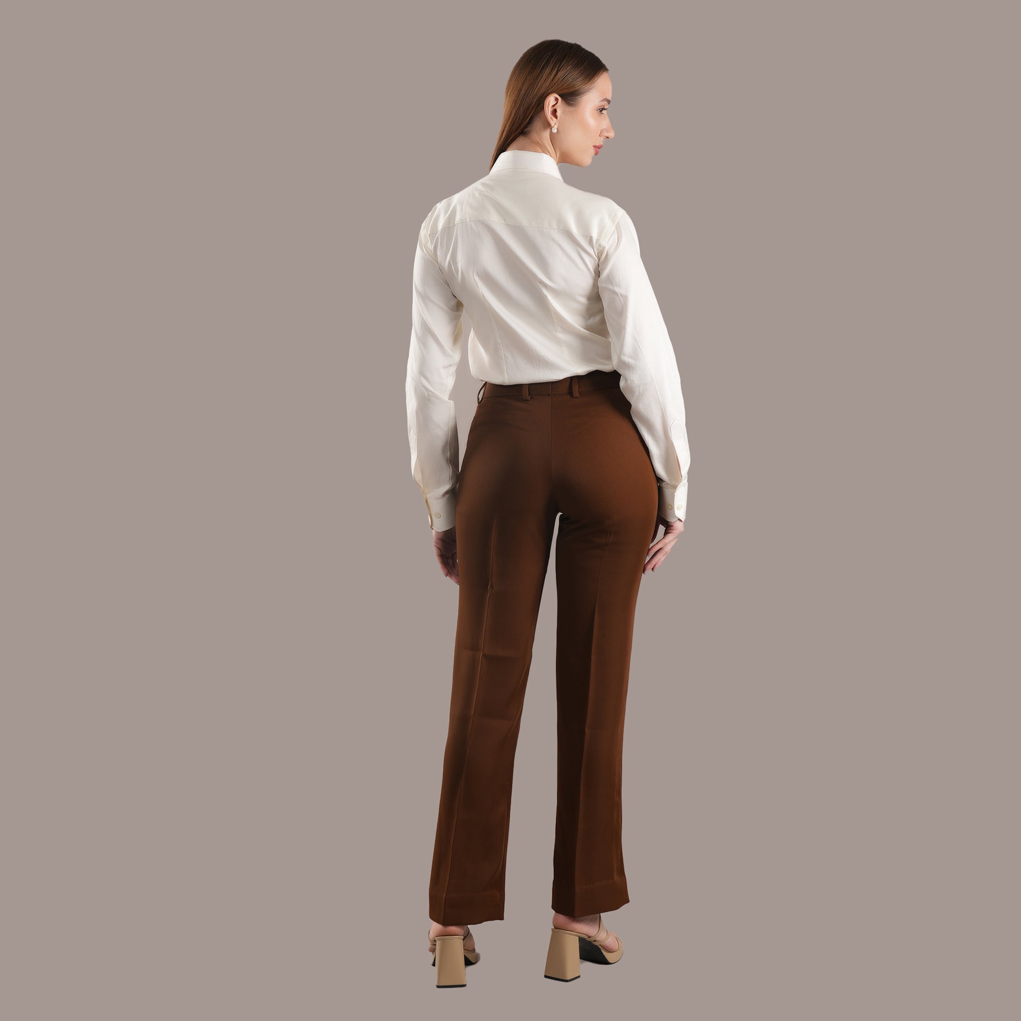 Mocha Ember – Women’s Bell-Bottom Pant