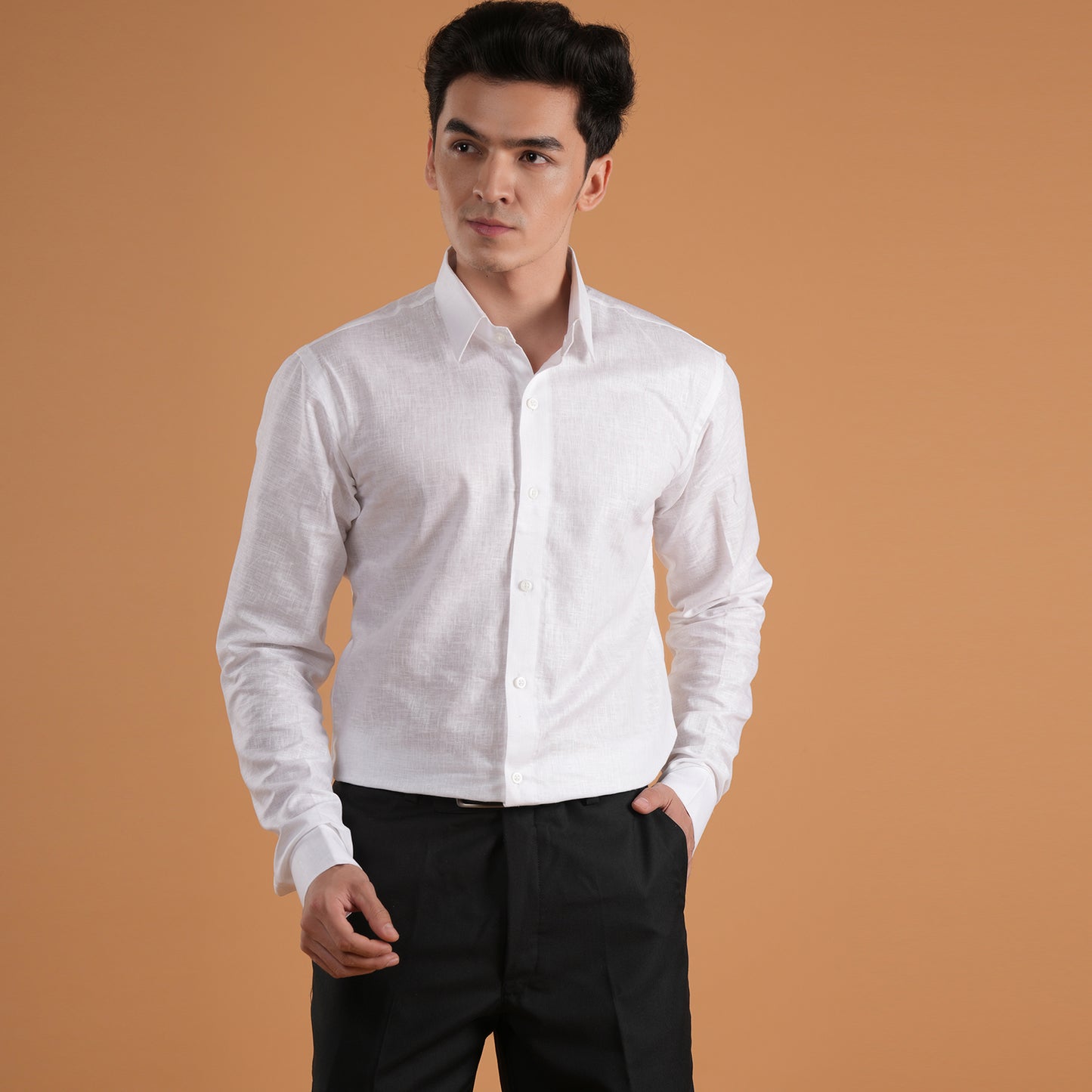 The Monarch White Shirt by Stylus Aeternum