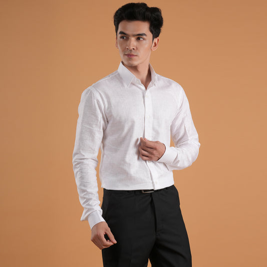 The Monarch White Shirt by Stylus Aeternum