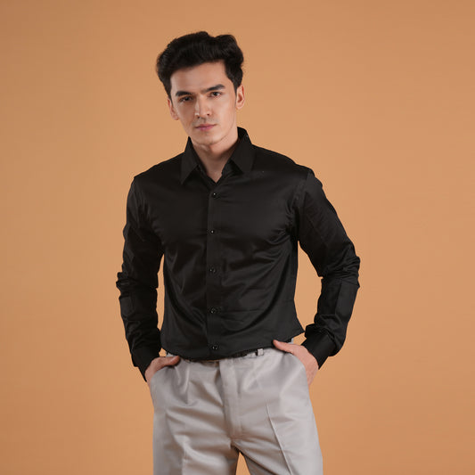 The Noir Authority Shirt by Stylus Aeternum