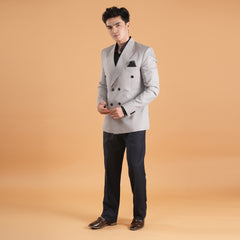 Lunar Legacy – Double-Breasted Suit by Stylus Aeternum