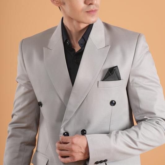 Lunar Legacy – Double-Breasted Suit by Stylus Aeternum