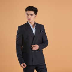 Midnight Authority – Double-Breasted Suit by Stylus Aeternum